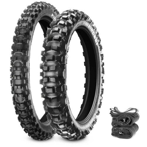 Pirelli Scorpion XC Mid Hard Tires Tubes Rim Strips Moto Honda CRF250X 04-17