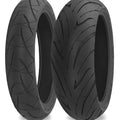 Shinko 016 Verge Tire Set Honda VTR1000F Super Hawk - 1998-2005
