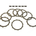 Clutch Friction Disc Plate Set with Springs - Honda CB550F CB550K CB650 CB650SC