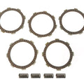 Clutch Friction Disc Plate Set with Springs Honda CB100K CL100 XL100 CB125 SL125