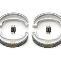 Front and Rear Grooved Brake Shoes - Honda CR250M Elsinore 1973-1976