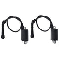 Fit For Kawasaki EX500 Ninja 500 500R 1987-2009 Set of 2 Ignition Coils