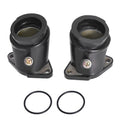 For Honda Rebel CA250 CMX250 2×Carburetor Carb Intake Manifold Boot Pipe