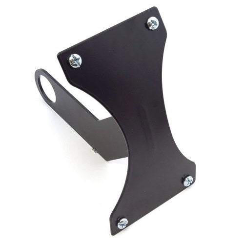 Keiti Axle Mount Motorcycle License Plate Bracket - Black - Cafe Racer Bobber