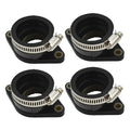 4 Left Right Carburetor Intake Manifold Boot for Suzuki GS850G GS850GL 1980-1983