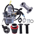 Carburetor & Intake Manifold Air Filter & Handle Grip For Honda XR70R 1998-2003