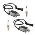 2 x Ignition Coil & Spark Plug For Suzuki S83 Intruder VL1500 VS1400 1987-2004