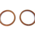 Set of 2 Vesrah Exhaust Gaskets - 18291-MN5-650 - CB175 CB250 TRX400 XR400