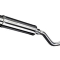Delkevic 14" Stainless Round Slip-On Exhaust - Kawasaki KLR650 KLR650E 2008-2024