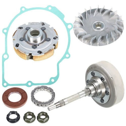 For 04-07 Yamaha Rhino 660 New Wet Clutch Drum Housing + Primary Sheave+Pad Shoe