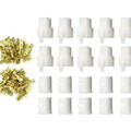 Set of 10 - Motorcycle Wiring Locking Connector Kits 6.3mm - 1/4" Series - 3 Pin