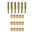 28 pcs Carburetor Main Jet & Slow Pilot Jet Kit Fit For Pwk Oko Cvk TyJS
