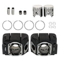 Set For Yamaha Rd350 Cylinder Rebuild Kit Pistons Rings Pins 1973-75 Us/Uk