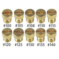 10pcs Carburetor Main Jet Kit For Pwk Oko Cvk 100 105 108 110 115……140 US