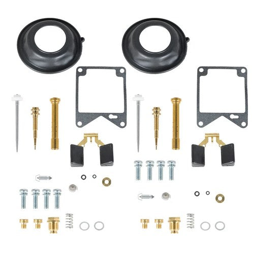 2set carburetor repair kit Diaphragm float for Yamaha Virago 750 XV750 81-83