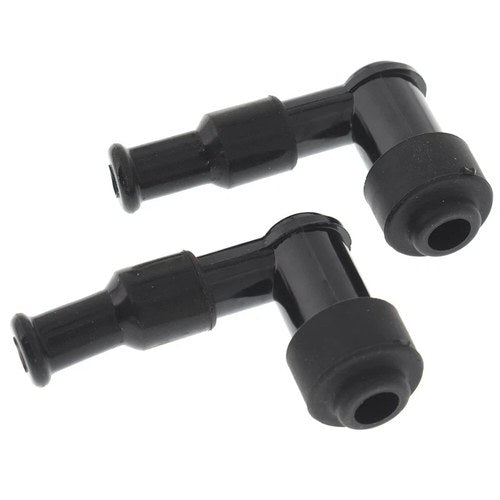 2??Spark Plug Boot Cap Cover Resistor For LB05F 90 Degree ATV Motorcycle Snow