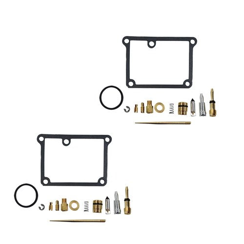 Fit for Yamaha Banshee 350 YFZ350 1988-2006 2x Carburetor Rebuild Repair Kit