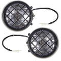 New 2 x Headlights For Yamaha Banshee 1987-2006 lens bulbs lights grills Warrior
