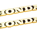 2 Pack Genuine Honda Gas Tank Emblem Badge - 87121-300-030 - CB500 CB550 CB750