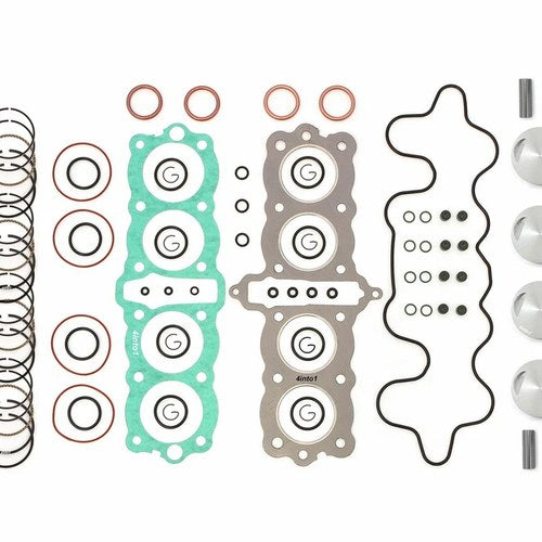 Top End Engine Rebuild Kit with Standard Bore Pistons Honda CB500 1971 1972 1973