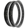 Rising Sun Black Aluminum Rim Set Honda CL175 CL175K Scrambler 1971 1972 1973