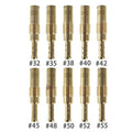 (10pcs Set) Slow/Pilot Jet for Pwk Oko Cvk 32,35,38,40,42,45,48,50,52,55