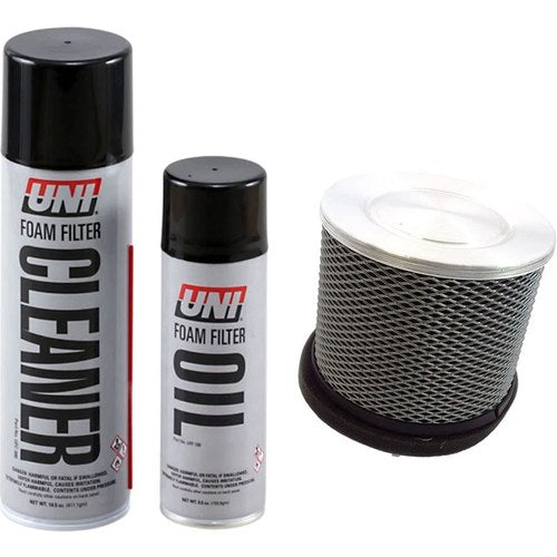 Uni NU-4048 Air Filter with Cleaner & Oil Combo Honda CB650 80-82 17211-460-000