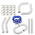 Labwork 2.5 Inch 64mm Aluminum Universal Intercooler Turbo Piping Pipe Kit