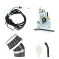 Carburetor Carb Air Filter & Throttles Cable for 1983-2006 Yamaha PW80 Dirt Bike