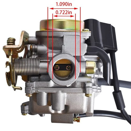 GY6 Cvk 50cc 100cc 19mm Big Bore Carb Carburetor 139QMB 139QMA Scooter Moped ATV