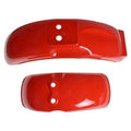 Plastic Front & Rear Wheel Fender For Honda Mini Trail Z50 Z50A Z50J Z50R Red