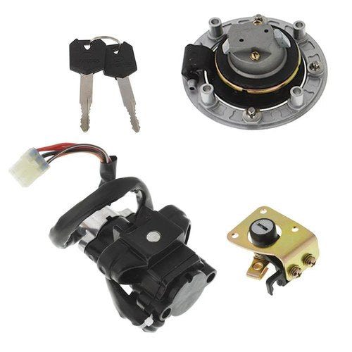 For Suzuki Katana GSX600F 750F 98-06 Ignition Switch Gas Cap Cover Seat Lock Key