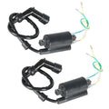 2Pcs For Honda CB350 CL350 SL350 CL450 CB450 Ignition Coils & Spark Plug Caps
