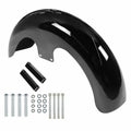 23" ABS Wrap Front Fender For Road King Electra Glide Custom Bagger Touring