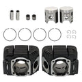 For Yamaha RD350 1973-1975 Pistons Rings Wrist Pins Cylinder Replacement Kit