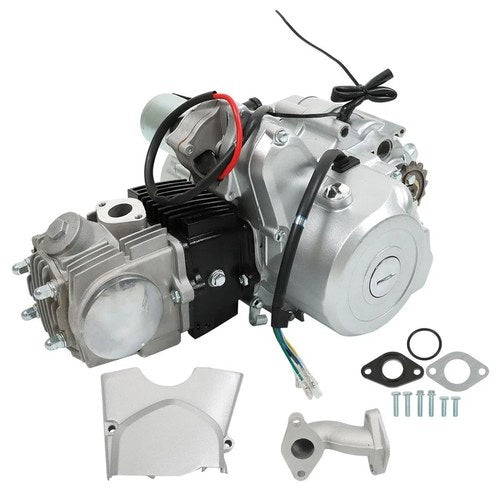 For ATV GO Kart 110cc 4 Stroke Transmission Engine Electric Start Auto 125CC
