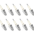 10 Pk Ngk B7HS Spark Plugs 5110 Standard Non Resistor M14 x 1.25 Kawasaki Suzuki