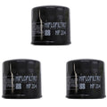 3 Pk Hiflofiltro HF204 OEM Replacement Oil Filters Honda Kawasaki Suzuki Yamaha