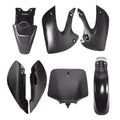 Plastic Fender Fairing Kit For Kawasaki KLX110 2002-2009 Black