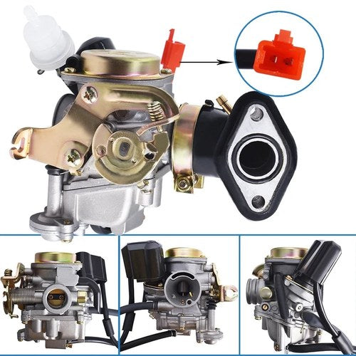19mm GY6 50cc 100cc Big Bore Carburetor 139QMB 139QMA Scooter Moped ATV