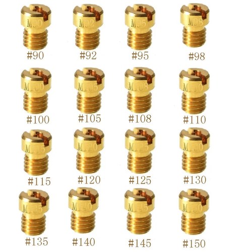 16pcs Carburetor Main Jet kit For Pwk Oko Cvk 90 95 98 115……140 150
