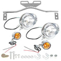 For Honda Motorcycle Driving Spot Fog Light Bar W/ Bracket Turn Signal