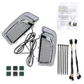 Fit For Touring Glide 2014-21 LED Fairing Lower Grill Turn Signal Running Light