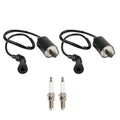 For Suzuki Intruder VS1400 1987-2009 VL1500 98-04 2 x Ignition Coil & Spark Plug