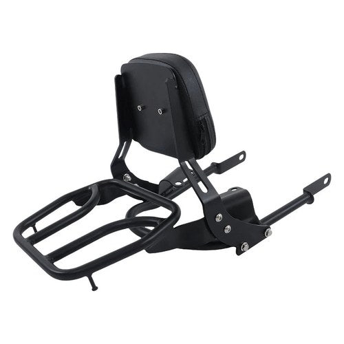 Backrest Sissy Bar w/ Luggage Rack For Bonneville T100 T120 2016-2024