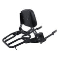Backrest Sissy Bar w/ Luggage Rack For Bonneville T100 T120 2016-2024