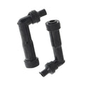 2×Spark Plug Boot Cap Cover Resistor XB05F 120 Degree ATV Motorcycle Snow