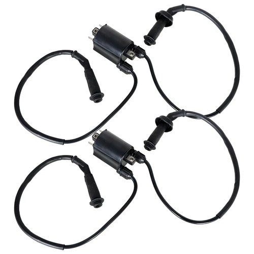 For Honda Shadow 1100 VT1100 1987-2007 2 Sets of Ignition Coil & Spark Plug Cap