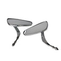 Motorcycle Chrome Rear View Side Mirrors For Breakout Wide Glide