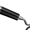 Delkevic 14" Carbon Oval Slip-On Exhaust Muffler - Kawasaki KLX250 KLX300 09-24